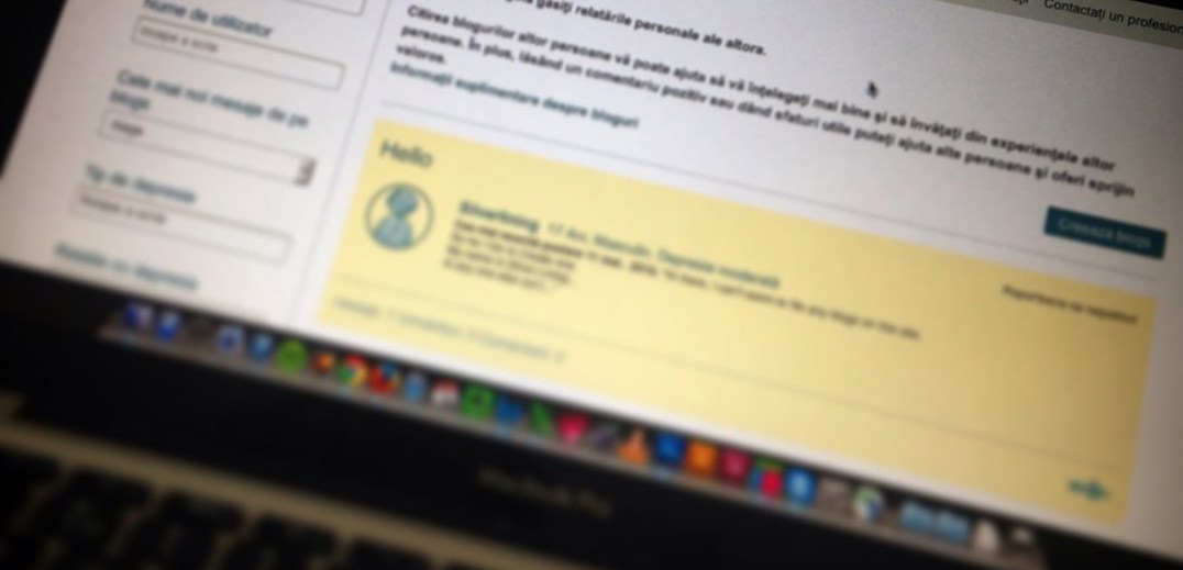 Screenshot van DepNet website